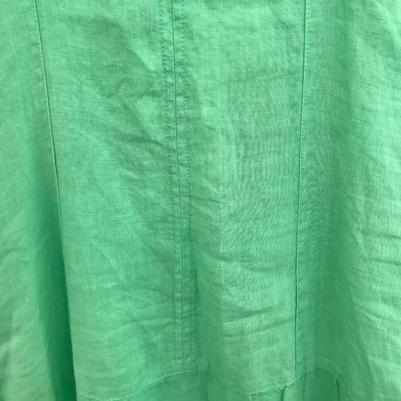 NWT Joie dress women 4 midi 100% linen summer old money quiet luxury capsule - Picture 8 of 16